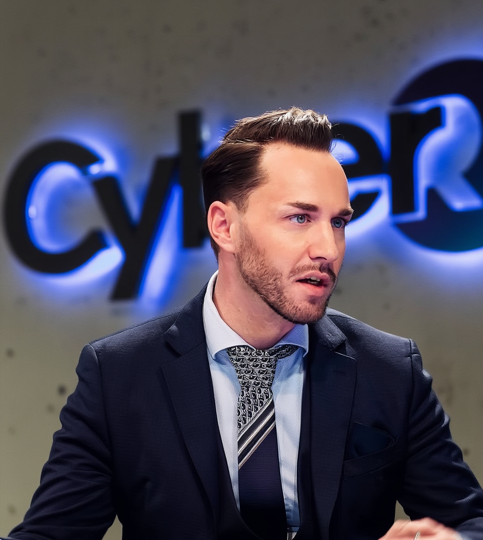 Portrait of Laurent Halimi, Cyberr CEO