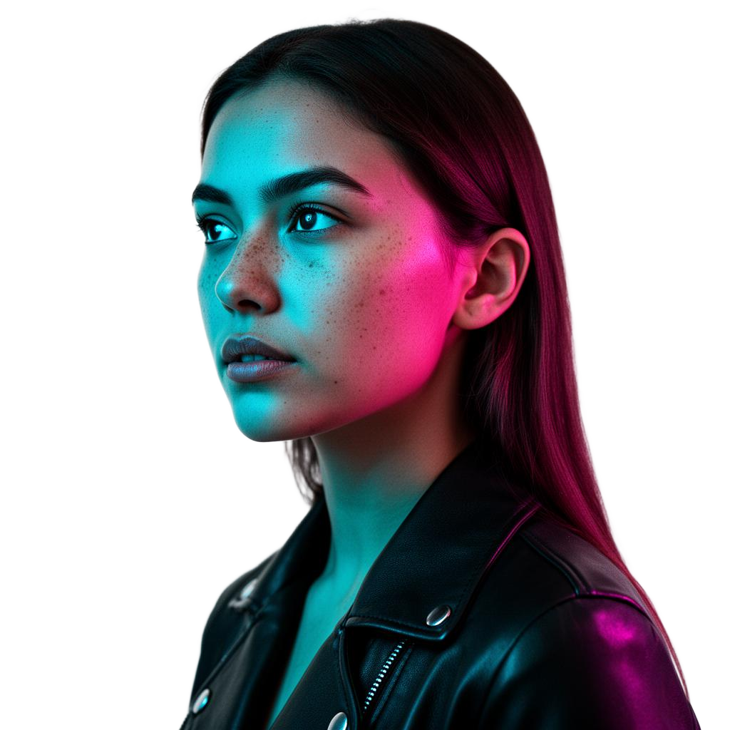 Cyberpunk avatar — analyst