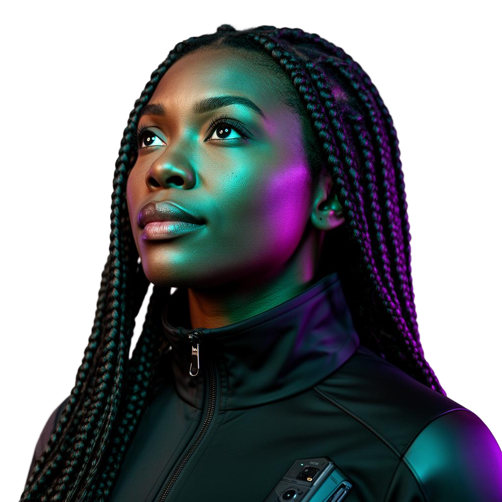 Cyberpunk avatar — engineer