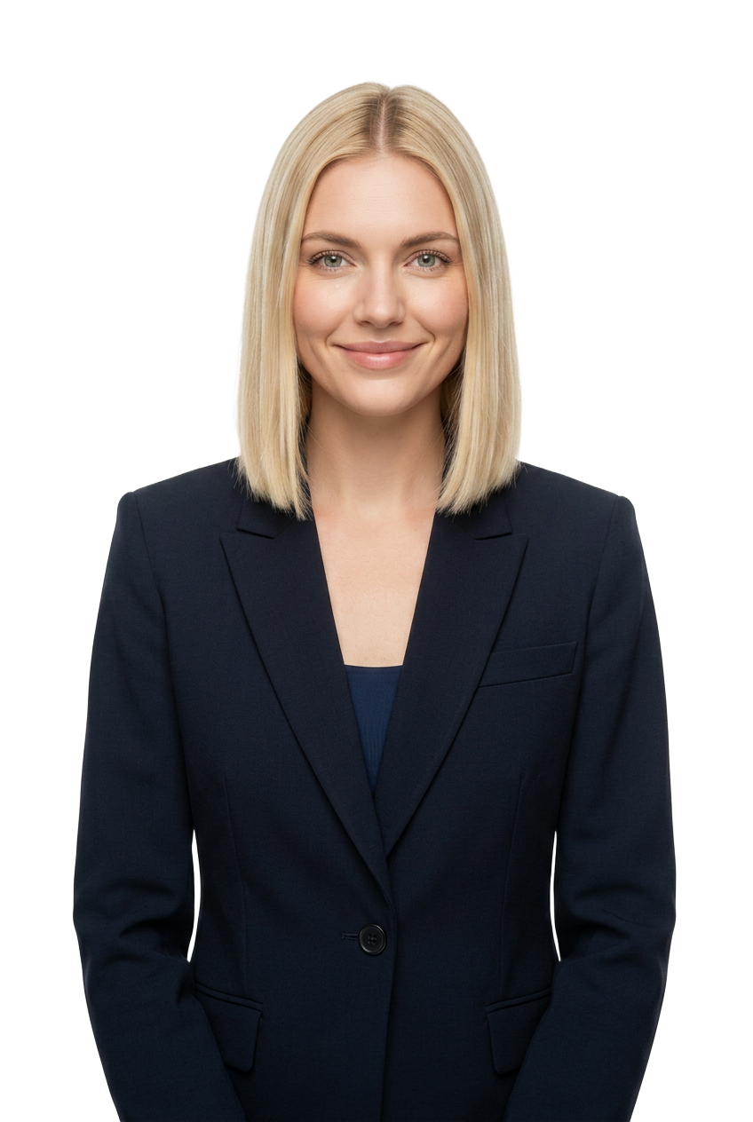 Cybersecurity professional portrait — real photo