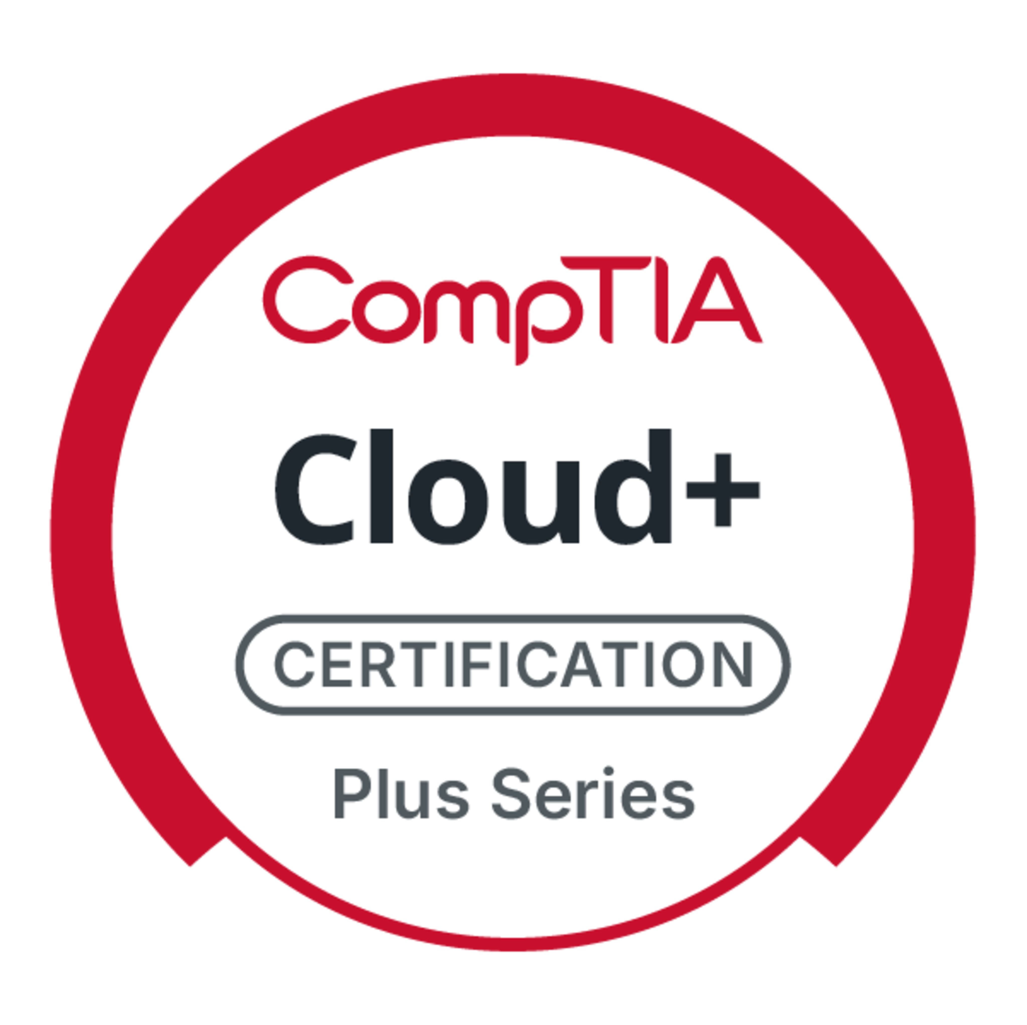 CompTIA Cloud+ course artwork from CompTIA