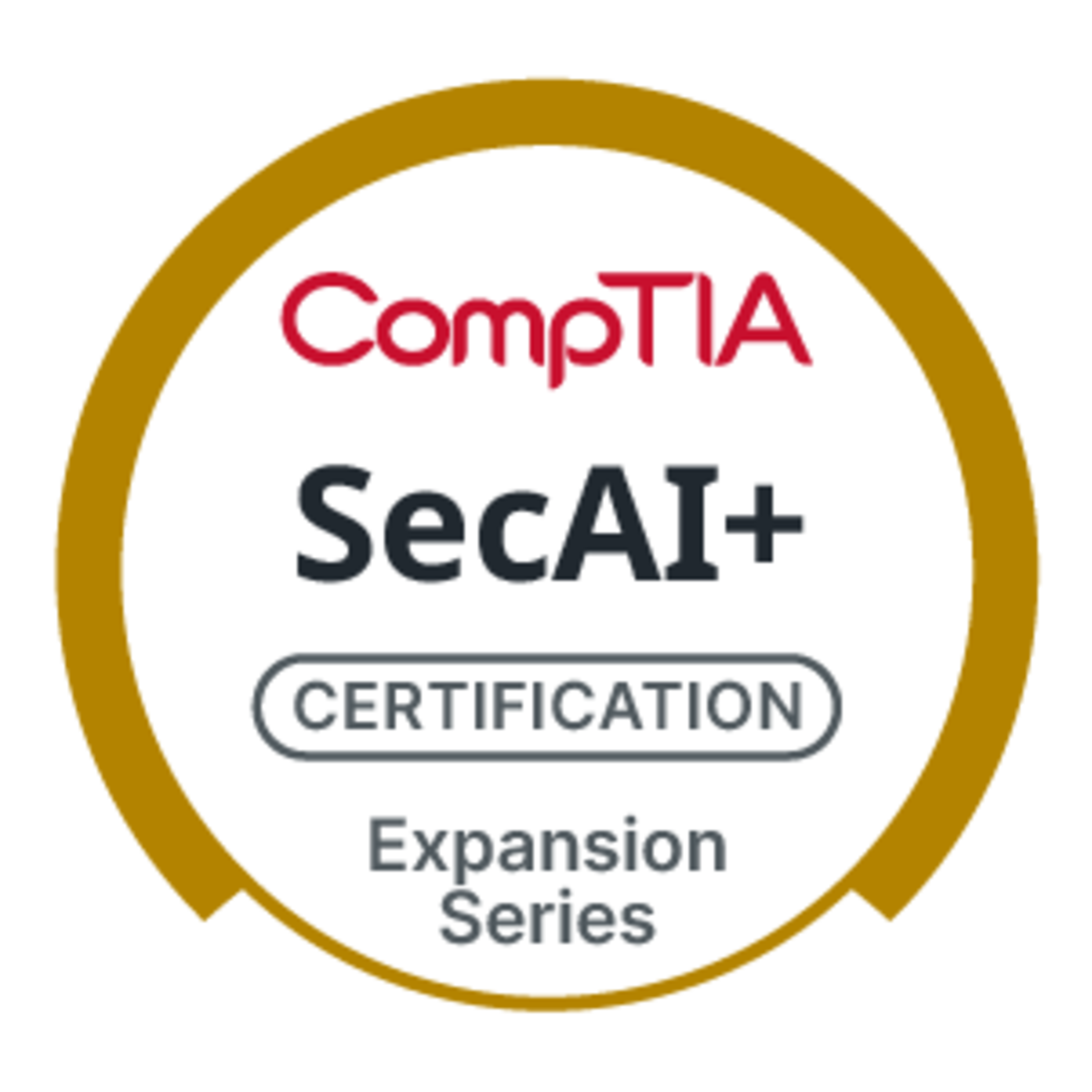 CompTIA SecAI+ course artwork from CompTIA